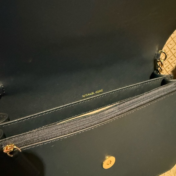 Michael Kors Dark Blue Crossbody Bag - Picture 5 of 8